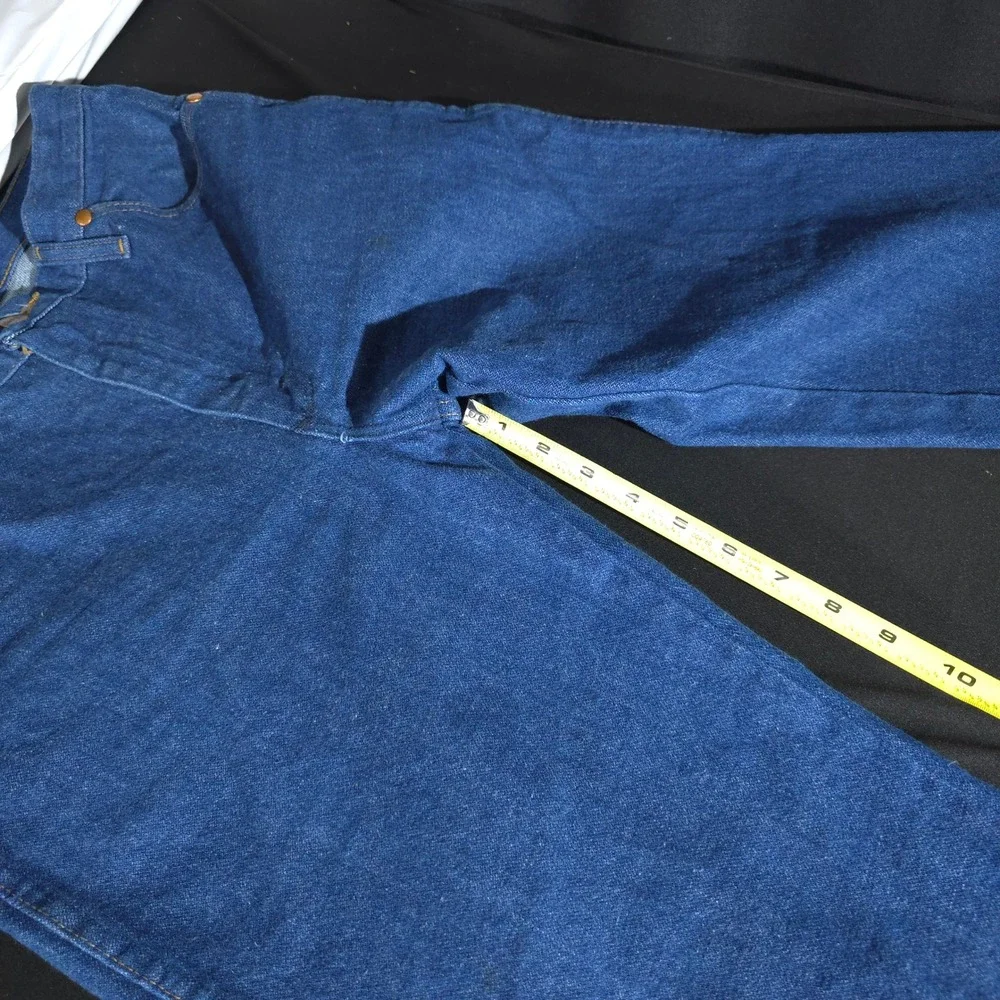 Wrangler 936PWD Jeans Mens 32x32 Blue Cowboy Cut Original Fit Straight Leg Denim